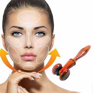 SPA WOODEN ROLLER MASSAGE STICK BALL - Тайский роликовый массажер для массажа лица и тела SPA WOODEN ROLLER MASSAGE STICK BALL - Тайский роликовый массажер для массажа лица и тела